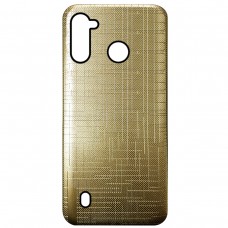 Capa para Motorola Moto G8 Power Lite - Motomo Frame Dourada